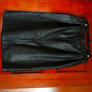 Leather fringe G-III leather Fashion jacket and a